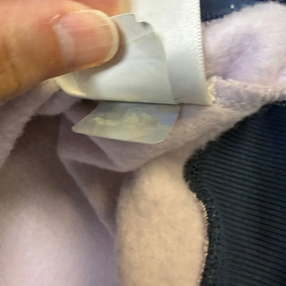 The North Face Women’s Color Block Hoodie Medium‎ Blue with Lilac EUC